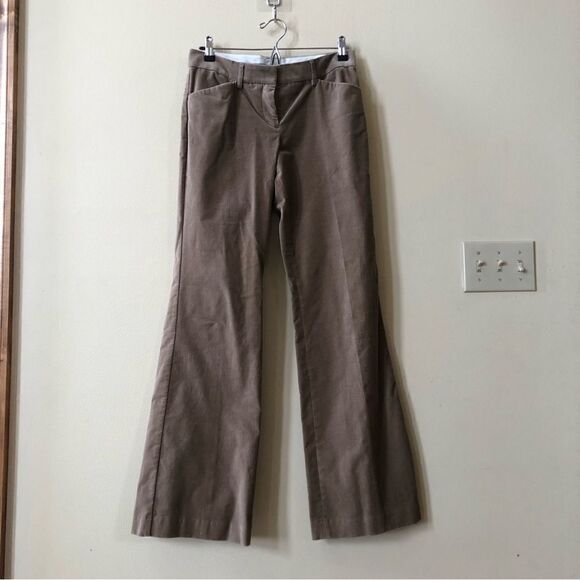 Express Editor Velvet Wide Leg Pants - Picture 1 of 4